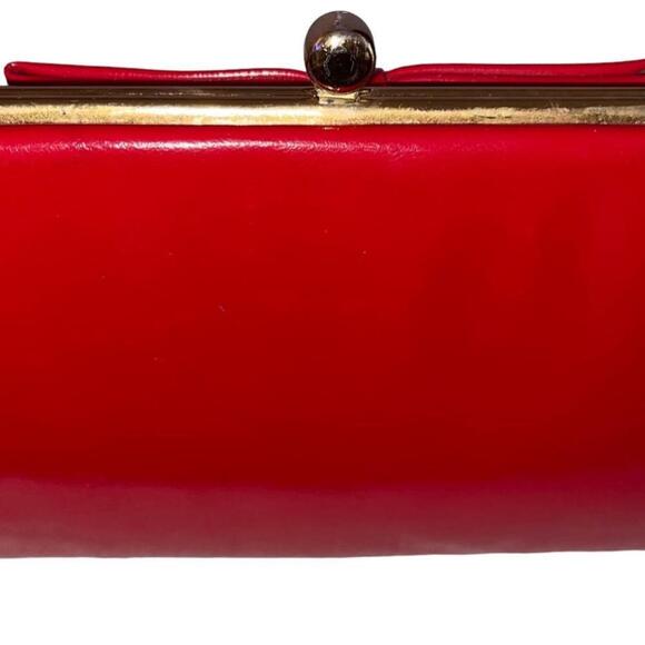 VINTAGE 1950 RED HANDBAG made in the USA! - Picture 8 of 8
